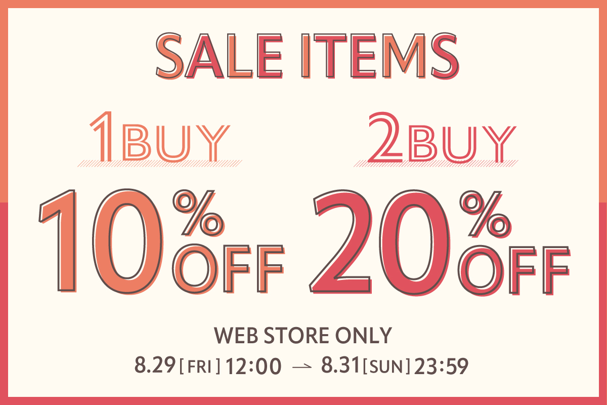SALE品1BUY10%2BUY20%OFF_Re-J