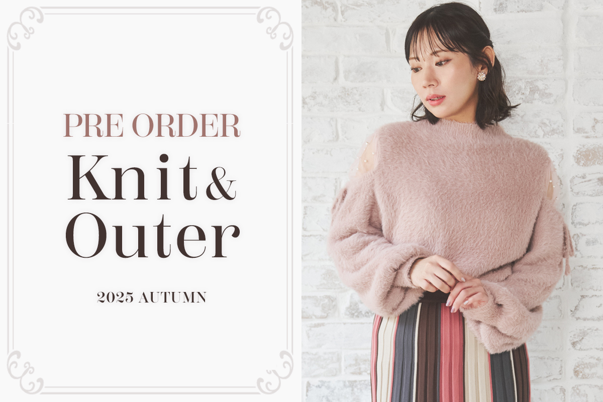 PRE ORDER Knit&Outerwear