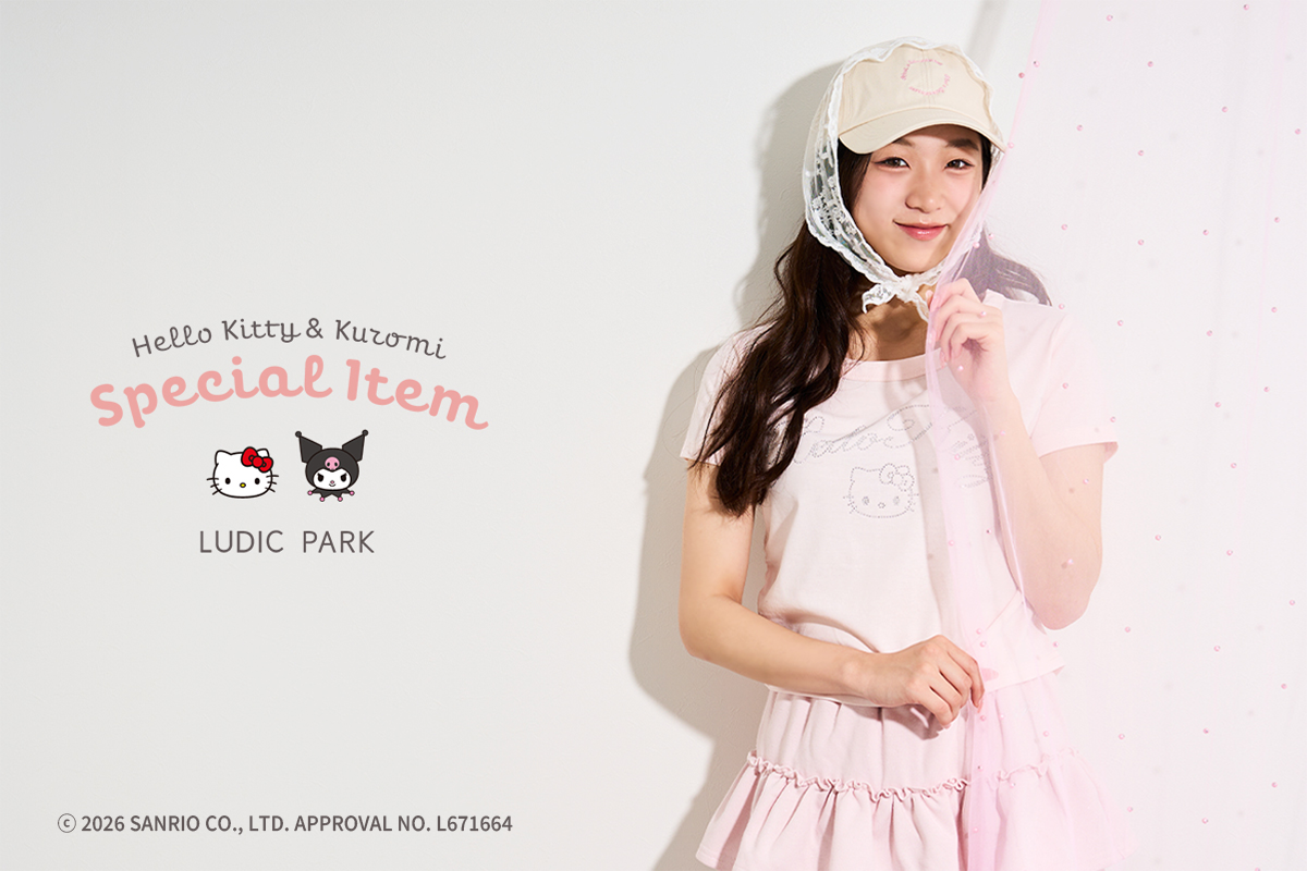 LUDIC PARK Hello Kitty ♡ Kuromi